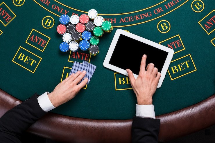 Pengguna menikmati taruhan sepak bola online dengan tampilan intuitif
